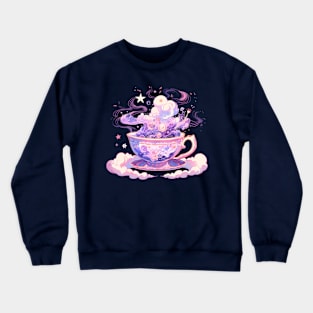 Galaxy Tea Crewneck Sweatshirt